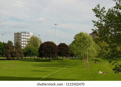 London Southwark Park In A Sunny Day