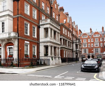 London, townhouses in Mayfair