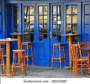 London Traditional Cafe Exterior