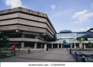 London / UK - 05/07/2020:  London's Busy Area, Popular Destination Empty As People Self Isolate During COVID-19 Coronavirus Pandemic. National Archive Building