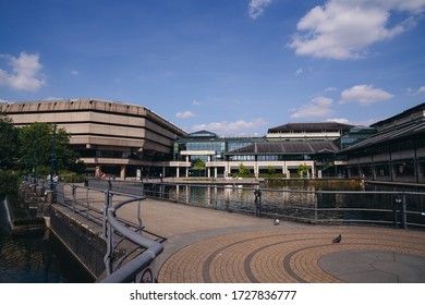 London / UK - 05/07/2020:  London's Busy Area, Popular Destination Empty As People Self Isolate During COVID-19 Coronavirus Pandemic. National Archive Building