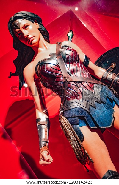 London Uk 09082018 Original Wonder Woman Stock Photo Edit Now