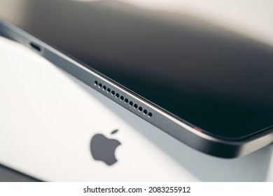 London, UK - 2021.11.27: Product Close-up Shot Of Ipad Pro 11 Inch Generation 2 