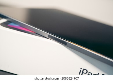 London, UK - 2021.11.27: Product Close-up Shot Of Ipad Pro 11 Inch Generation 2 