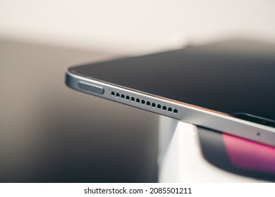 London, UK - 2021.11.27: Product Close-up Shot Of Ipad Pro 11 Inch Generation 2 