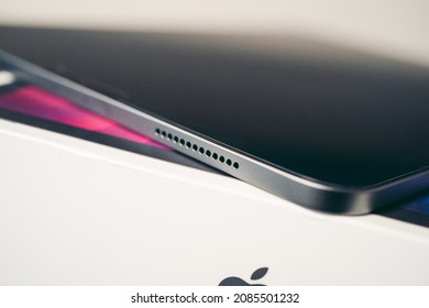 London, UK - 2021.11.27: Product Close-up Shot Of Ipad Pro 11 Inch Generation 2 