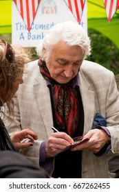 London, UK. 20th May 2017. EDITORIAL - Veteran British Actor Bruce Montague At The West End Bake Off 2017 (public Event/free Of Charge), A Fundraising Event For Acting For Others At St. Paul's Church.