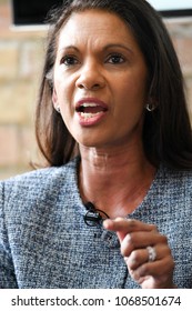 London, UK. 23 March, 2018. Gina Miller (Businesswoman And Transparency Activist) At The Liberal Democrats Brexit Event.