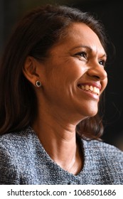 London, UK. 23 March, 2018. Gina Miller (Businesswoman And Transparency Activist) At The Liberal Democrats Brexit Event.