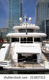 private yacht london