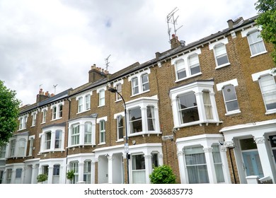 London, UK - 31 July 2021: Sterndale Road, Brook Green, West London