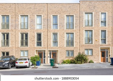 London, UK - 7 September, 2020 - New Build Apartments For The Regeneration Of The Grahame Park Estate In Colindale