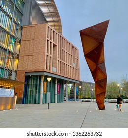 London, UK - 7th April 2019: The Francis Crick Institute.