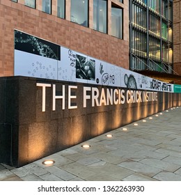 London, UK - 7th April 2019: The Francis Crick Institute.