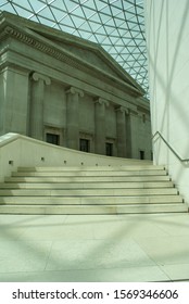 London, UK - April 22 2013: British Museum, The Queen Elizabeth II Great Court