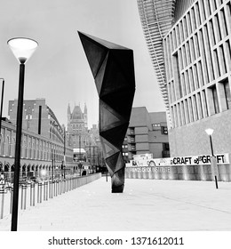 London, UK - April 7th 2019: The Francis Crick Institute.