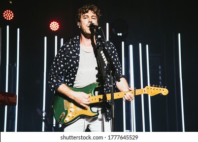 London, UK - August 17th 2017 : Busted - James Bourne, Matt Willis And Charlie Simpson Performing At The Royal Albert Hall