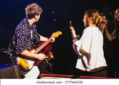 London, UK - August 17th 2017 : Busted - James Bourne, Matt Willis And Charlie Simpson Performing At The Royal Albert Hall