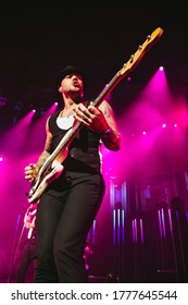 London, UK - August 17th 2017 : Busted - James Bourne, Matt Willis And Charlie Simpson Performing At The Royal Albert Hall