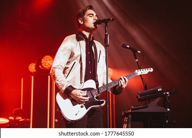 London, UK - August 17th 2017 : Busted - James Bourne, Matt Willis And Charlie Simpson Performing At The Royal Albert Hall