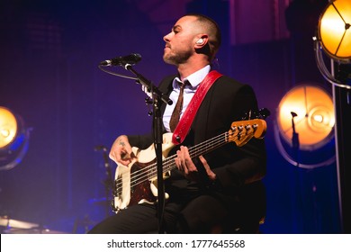 London, UK - August 17th 2017 : Busted - James Bourne, Matt Willis And Charlie Simpson Performing At The Royal Albert Hall