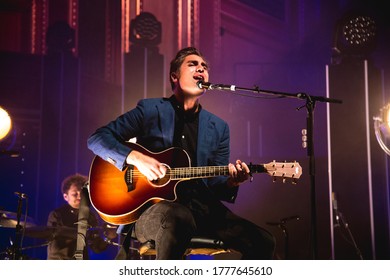 London, UK - August 17th 2017 : Busted - James Bourne, Matt Willis And Charlie Simpson Performing At The Royal Albert Hall