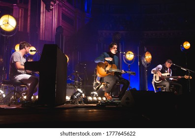 London, UK - August 17th 2017 : Busted - James Bourne, Matt Willis And Charlie Simpson Performing At The Royal Albert Hall