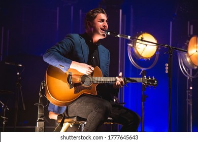 London, UK - August 17th 2017 : Busted - James Bourne, Matt Willis And Charlie Simpson Performing At The Royal Albert Hall