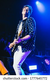 London, UK - August 17th 2017 : Busted - James Bourne, Matt Willis And Charlie Simpson Performing At The Royal Albert Hall