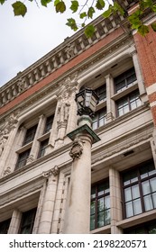 London, UK - August 24, 2022: Exterior Detail On The Victoria And Albert Museum In The Kensington Area Of London.