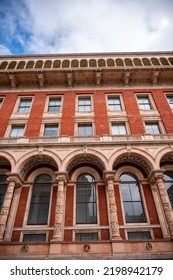 London, UK - August 24, 2022:   Exterior Detail On The Victoria And Albert Museum In The Kensington Area Of London.