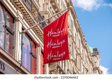 London, UK - August 25, 2022:  Exterior Of The Hamleys Toy Store On Regent Street In London.