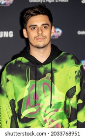 London, UK - August 26th, 2021: Chris Mears Attends A Live Gig By Yungblud Alongside London Community Gospel Choir And Artist Aries Moross At Samsung KX In London