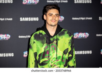 London, UK - August 26th, 2021: Chris Mears Attends A Live Gig By Yungblud Alongside London Community Gospel Choir And Artist Aries Moross At Samsung KX In London