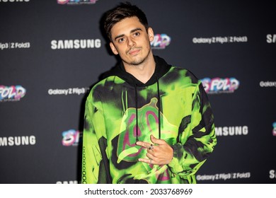 London, UK - August 26th, 2021: Chris Mears Attends A Live Gig By Yungblud Alongside London Community Gospel Choir And Artist Aries Moross At Samsung KX In London