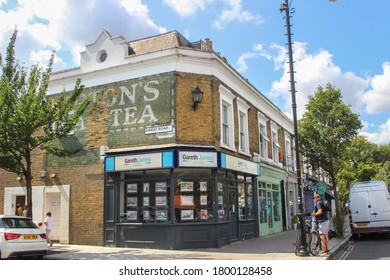 London / UK - August 3 2020: Nunhead  Village High Street In Peckham In South East London