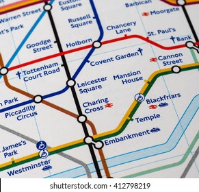 London Underground Map Images Stock Photos Vectors