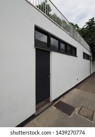 LONDON, UK - CIRCA JUNE 2019: 66 Old Church Street House In Chelsea Designed In 1935 By Walter Gropius And Maxwell Fry