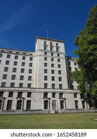 LONDON, UK - CIRCA SEPTEMBER 2019: Ministry Of Defence Main Building (aka MOD Whitehall Gardens Building)