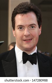 London .UK. Conservative party M.P. and shadow Chancellor of the Exchequer George Osborne   at the  Galaxy Book Awards, Grosvenor House Hotel, London. 3rd April 2009. 