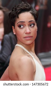 London, UK. Cush Jumbo At The Olivier Awards 2013 At The Royal Opera House, Covent Garden. 28th April 2013.