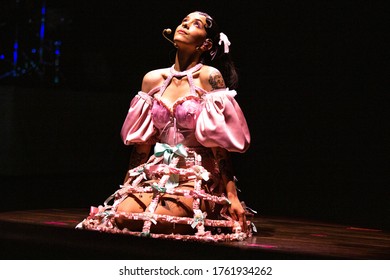 London, UK - February 17th 2020: Melanie Martinez Performing Live At O2 Academy, Brixton