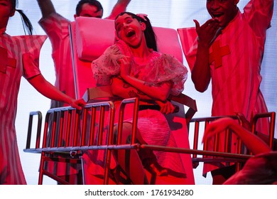 London, UK - February 17th 2020: Melanie Martinez Performing Live At O2 Academy, Brixton