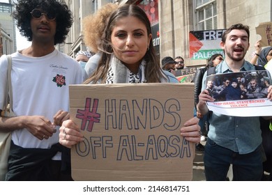 London UK Israel Embassy ,4 17 22   Prisoners Day Is Calling On The Injustice Carried Out On Palestinian Children Who Are Often Tried In Israel Defence Force,  Court Martial  