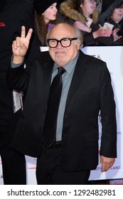 LONDON, UK. January 22, 2019: Danny Devito At The National TV Awards 2019 At The O2 Arena, London.
 