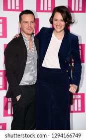 LONDON, UK. January 24, 2019: Andrew Scott & Phoebe Waller Bridge At The 