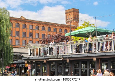 London / UK - July 11 2020: Dingwalls Pub And Music Venue, Camden Lock Markets, NW London