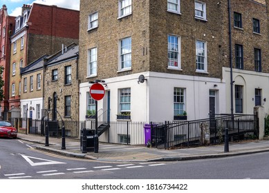 London / UK - July 12 2020: Street In Bethnal Green, East London