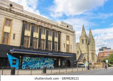 London / UK- July 24 2020: Kentish Town O2 Forum Live Music Venue, North West London