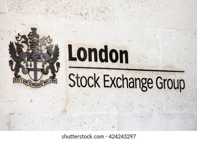 London, UK, July 26, 2014 : The London Stock Exchange Based In The City Of London At Paternoster Square Has A Market Capitalisation Of  US$3.266 Trillion